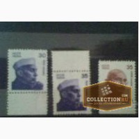 Негашеные марки Индии 1980. Ганди, Неру. в Кургане