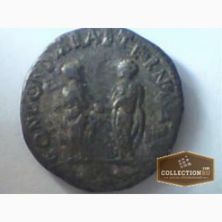 Серебряная монета Римской Империи (212-218), Калининград