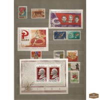 Почтовые марки (1964-1966 + редкие + космос)