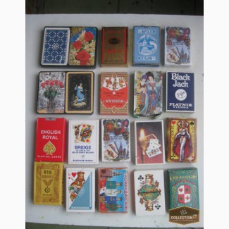 Игральные карты, небольшая коллекция в Челябинске