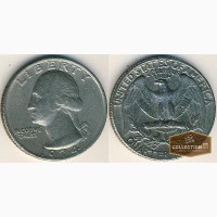 Продам монеты quarter dollar liberty ПеРеВеРтЫш 1974,1971, 1969 годов