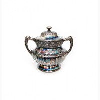 Продается Чайно-кофейный сервиз с глубоким серебрением. США вторая половина XIX века
