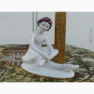 2 Фарфоровая статуэтка.Юная балерина Машенька - Дашенька ЛФЗ