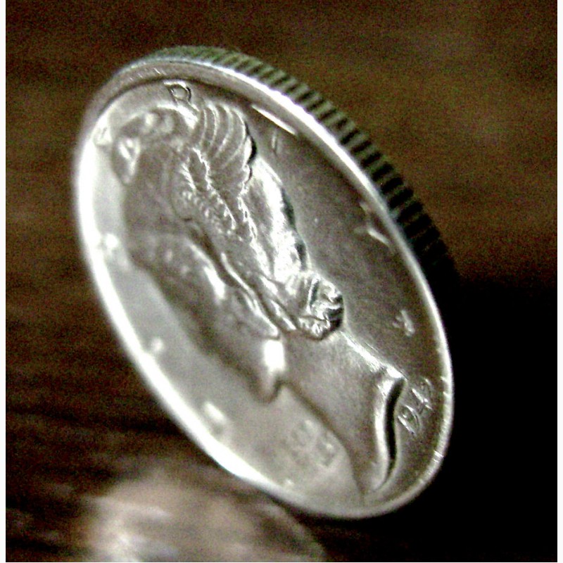 Фото 4. Редкий, серебряный дайм США 1942 года