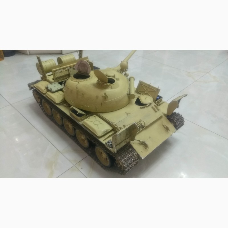 Фото 12. Модель танка Т-55 в масштабе 1:8.5 ручная работа