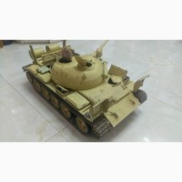 Модель танка Т-55 в масштабе 1:8.5 ручная работа