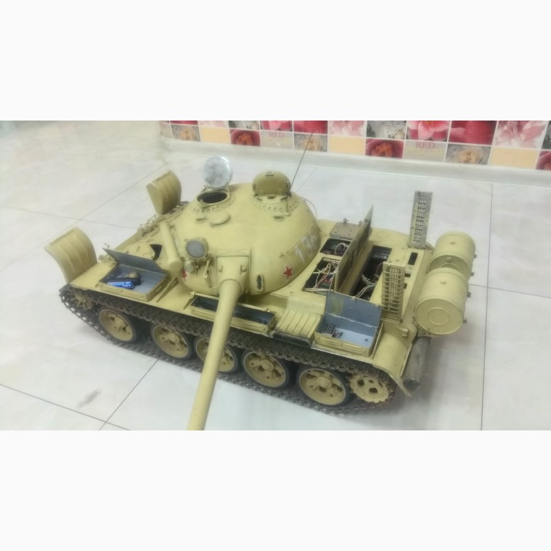 Фото 14. Модель танка Т-55 в масштабе 1:8.5 ручная работа