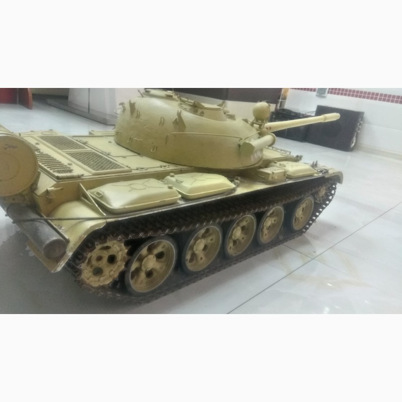 Фото 15. Модель танка Т-55 в масштабе 1:8.5 ручная работа