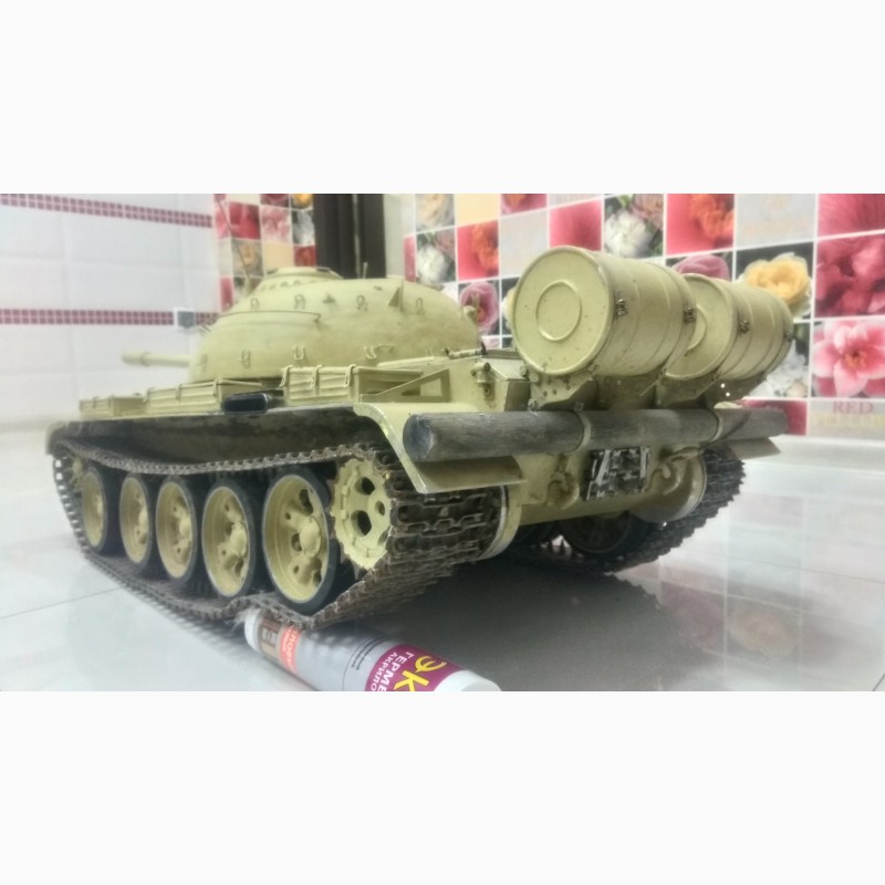 Фото 17. Модель танка Т-55 в масштабе 1:8.5 ручная работа