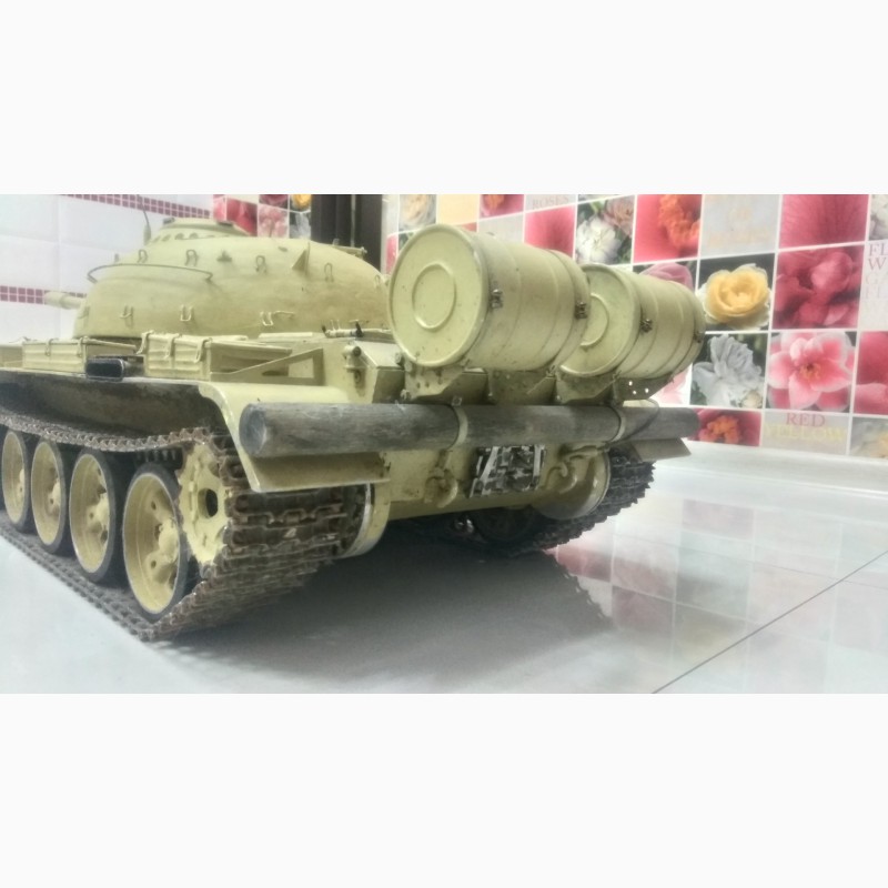 Фото 6. Модель танка Т-55 в масштабе 1:8.5 ручная работа