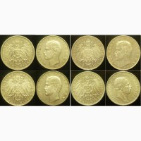 Продам серебряные монеты Германии 1899-1914 г