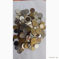 Монеты мира килограммами Экзотика+Европа