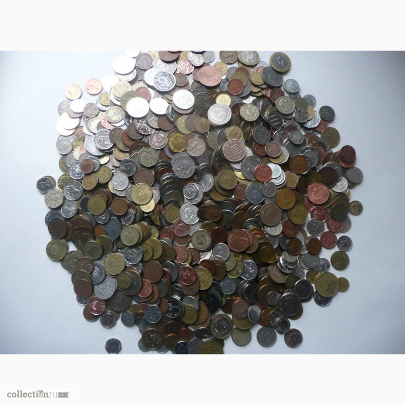 Фото 2. Монеты мира килограммами Экзотика+Европа