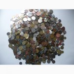 Монеты мира килограммами Экзотика+Европа
