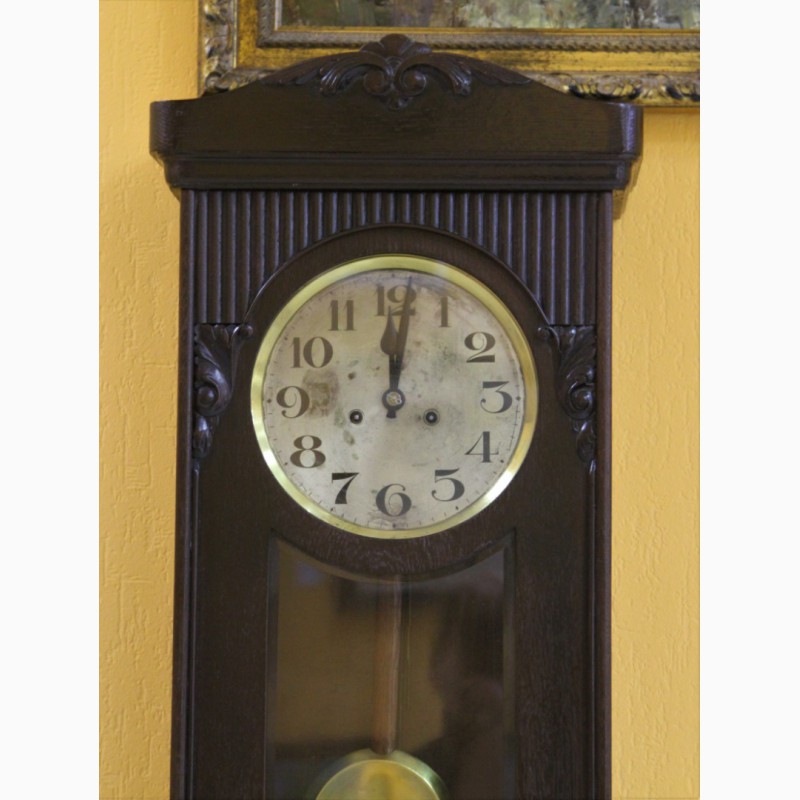 Фото 2. Продаются Настенные часы Hamburg Amerikanische Uhrenfabrik (HAU). Germany 1926 год