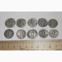 Серебряные древнеримские денарии