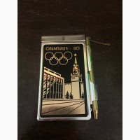 Блокнот настольный Олимпиада - 80 с карандашом (металл)