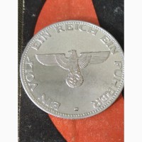 Монетовидный жетон Адольф Шикльгрубер