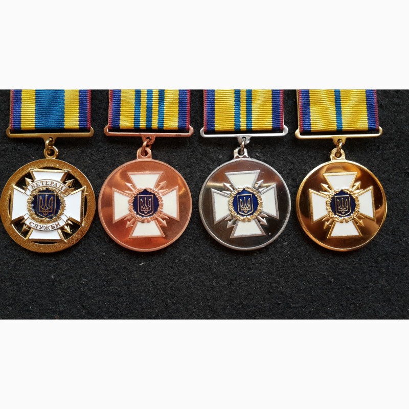 Фото 4. Медали за безупречную службу. ветеран. гос. служба специальной связи украина