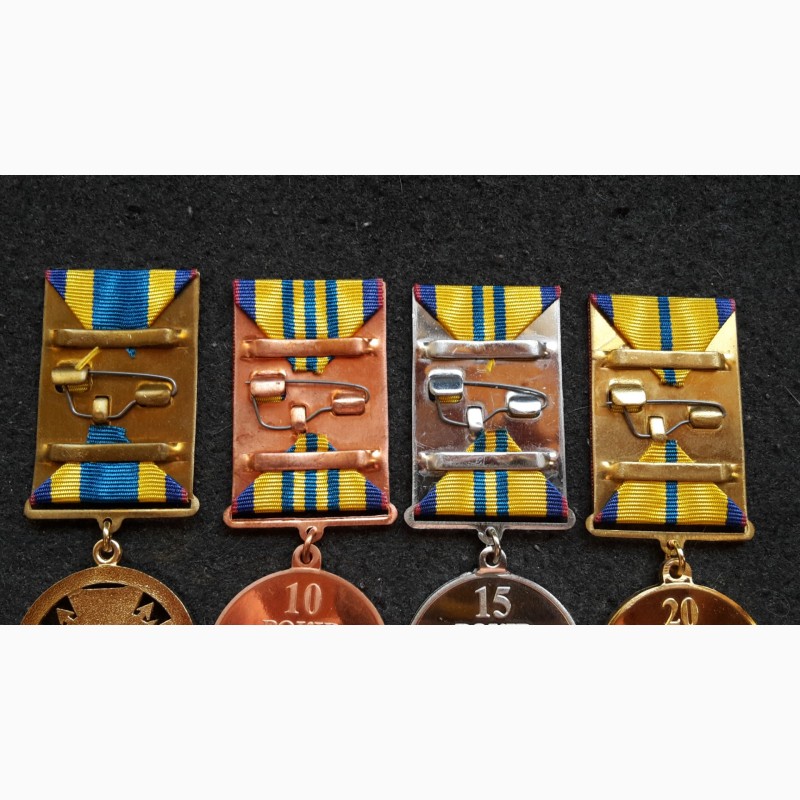 Фото 6. Медали за безупречную службу. ветеран. гос. служба специальной связи украина