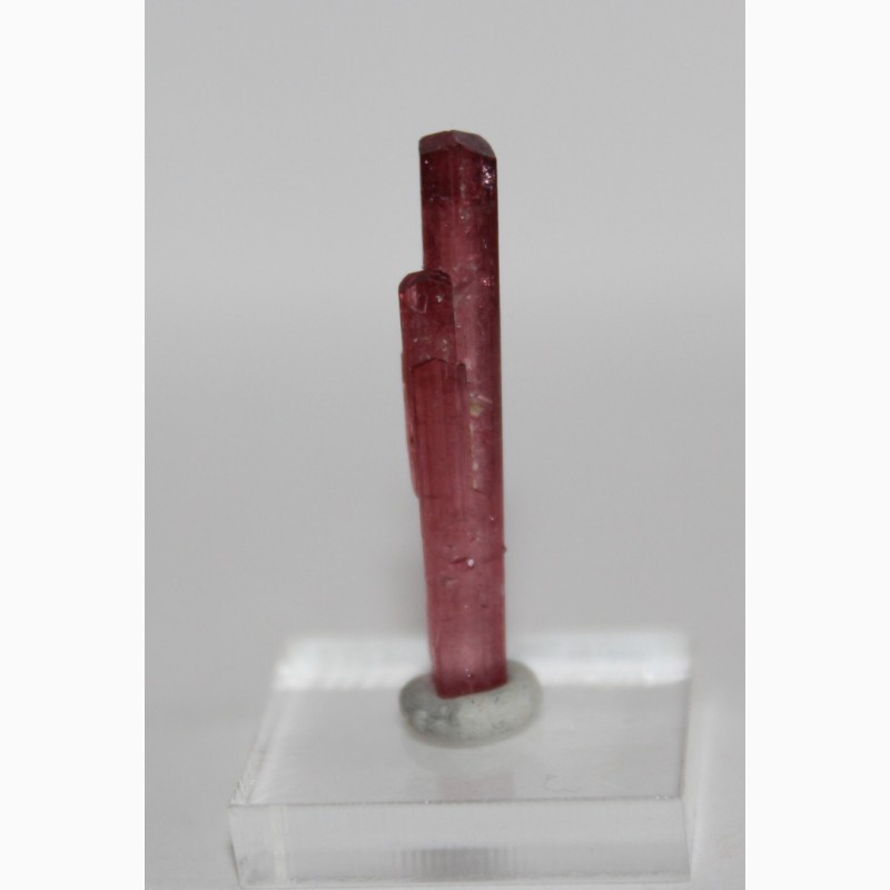 Фото 7. Турмалин розовый (рубеллит), сросток кристаллов с головками