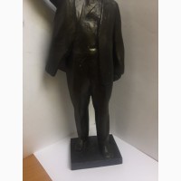 Скульптура из силумина В.И. Ленин (в полный рост). СССР