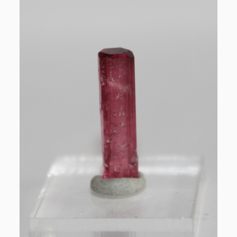 Фото 4. Турмалин розовый (рубеллит), кристалл с головкой 3
