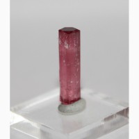Турмалин розовый (рубеллит), кристалл с головкой 3
