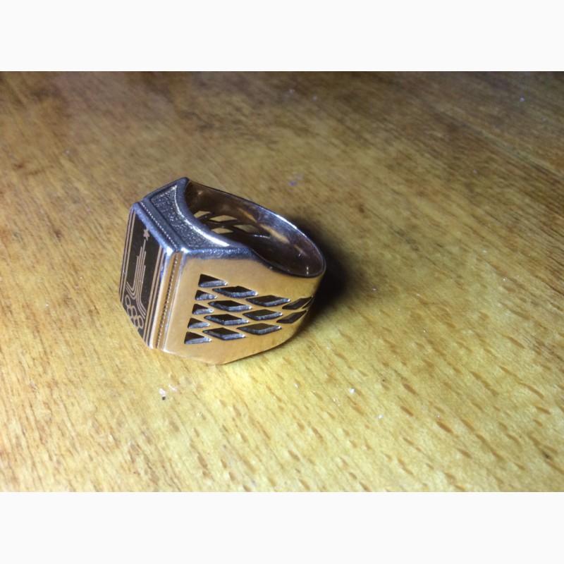 Фото 3. Продам золотой перстень с олимпийской символикой