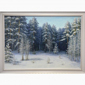 Картина Тяжелый снег, 35х50 х.м. Автор: Мазнин