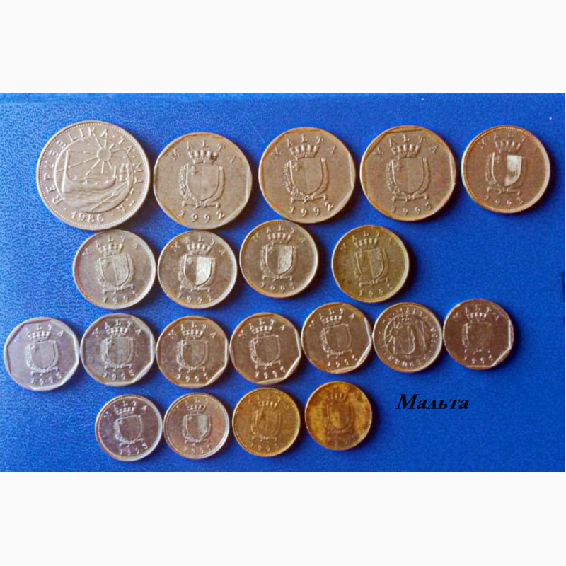 Фото 10. Монеты стран Европы