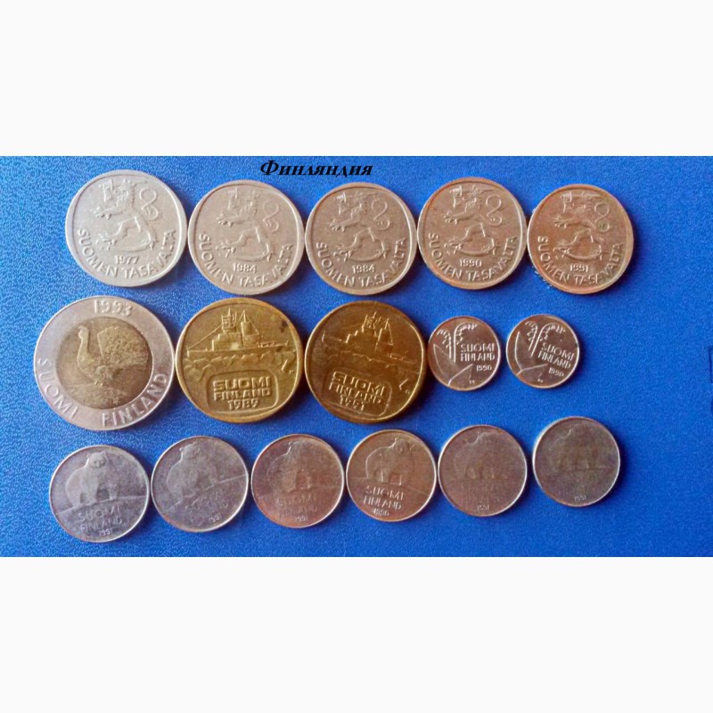 Фото 13. Монеты стран Европы