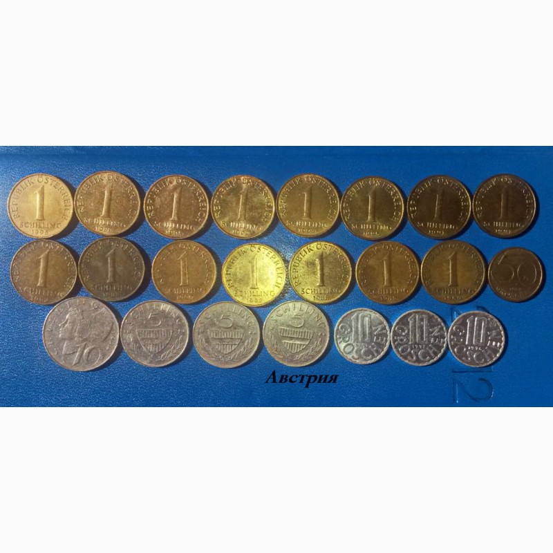 Фото 2. Монеты стран Европы