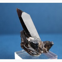 Дымчатый кварц / Морион, зональный кристалл