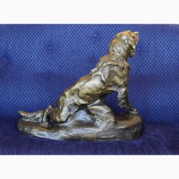 Продается Бронзовая скульптура Ирландский сеттер T. Cartier. France 1900-1915 гг