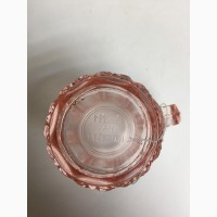 Кружечка из розового стекла, патент 1903г