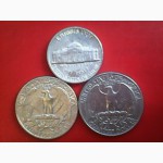 Продам коллекционную монету: LIBERTY QUARTER DOLLAR 1967 года. перевертыш