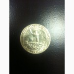 Liberty Quarter dollar 1972 перевертыш ! состояние отличное