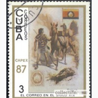 Марка 3с Куба Cuba Correos Capex 1987 в Москве