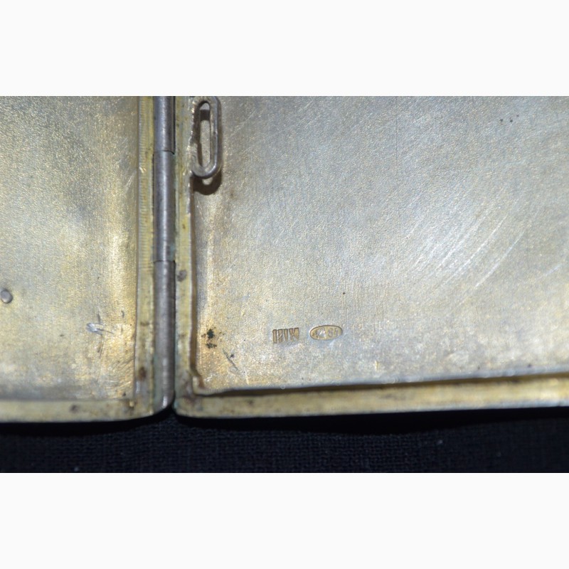 Фото 5. Старинный серебряный портсигар