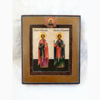 Продается Икона Косма и Дамиан. Вторая половина XIX века