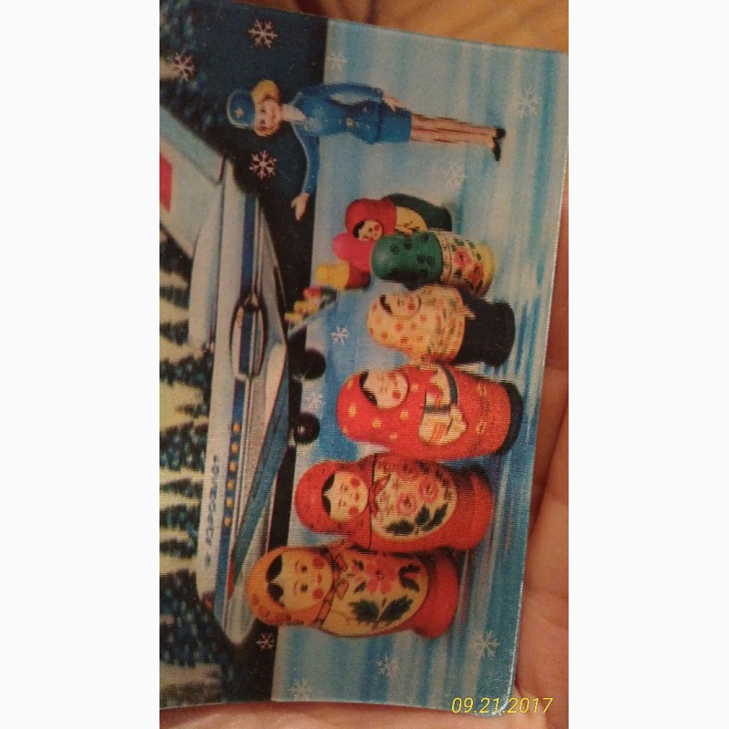 Фото 2. Продам календарики(объемные, мигающие) с японками, рекламой, парусниками, советских годов