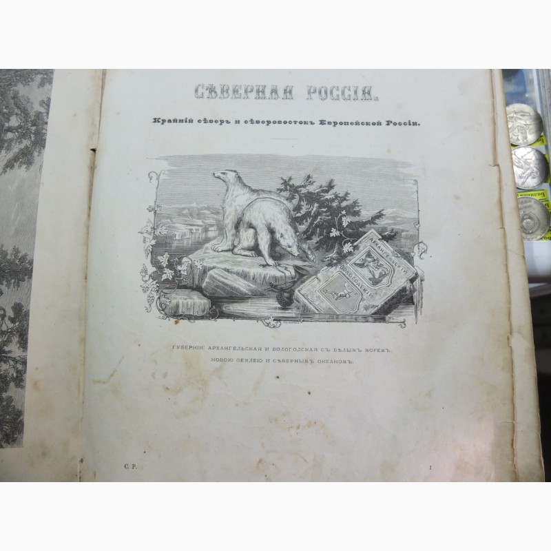 Фото 4. Книга Живописная Россия, том 1, Северная Россия, 1879 год