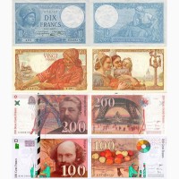 Банкноты Франции