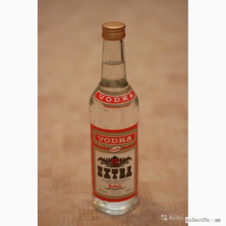 Бутылка Vodka extra 1994 года