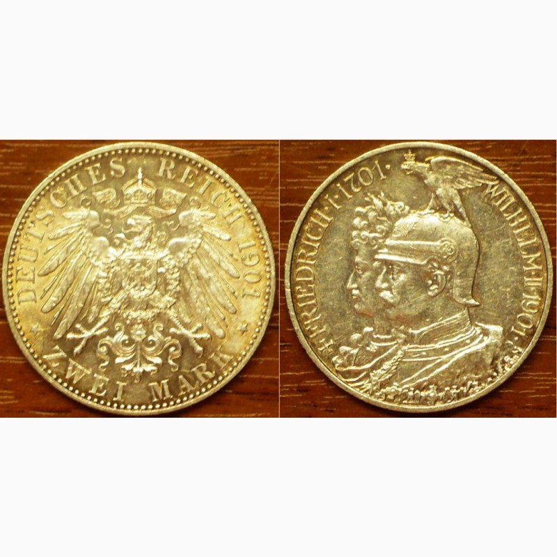 Фото 5. 21 серебряная монета Германской империи 1899-1914 г