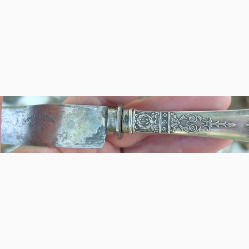 Фото 10. Серебряные приборы эгоист, ложка, вилка, нож, серебро 84 проба