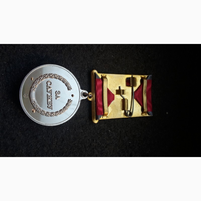 Фото 4. Медаль почетный знак командующего сухопутными войскам. всу. за службу. украина. комплект