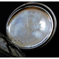 Продаются Серебряные карманные часы Gustave Jacot Locle .1865 - 1900 гг