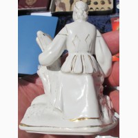 Фарфоровая статуэтка Девушка символ ВДНХ, 1950 годы
